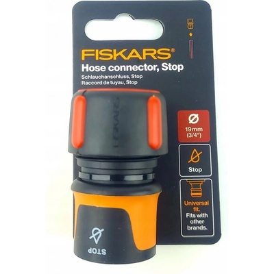 Fiskars Rychlospojka hadice Comfort STOP 3/4" (1027081)
