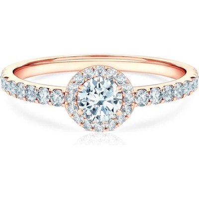 SAVICKI Годежен пръстен This is Love: розово злато, диамант