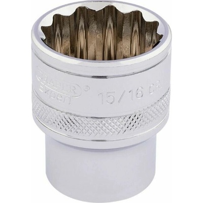 DRAPER 1/2'' nástrčné hlavice 12 bodů 15/16'' 33724 – Hledejceny.cz