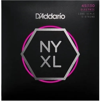 D'Addario NYXL45130 Струни за 5-струнна бас китара