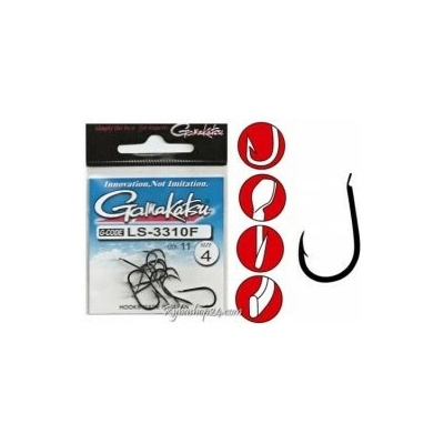 Gamakatsu LS-3310F Hooks vel.10 25 ks