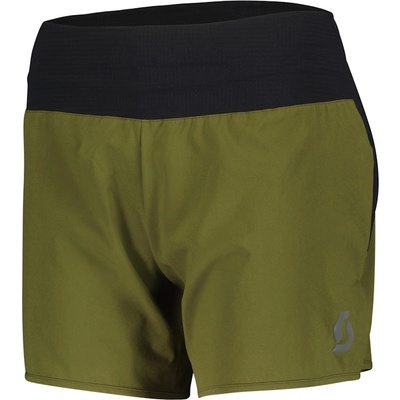 Scott Endurance dámské běžecké hybridní šortky Tech Zelená
