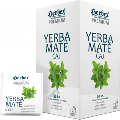Herbex Yerba maté čaj 20 x 1,5 g
