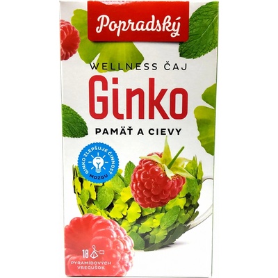 Popradský čaj Detox Přírodní čištění těla 18 x 1,5 g