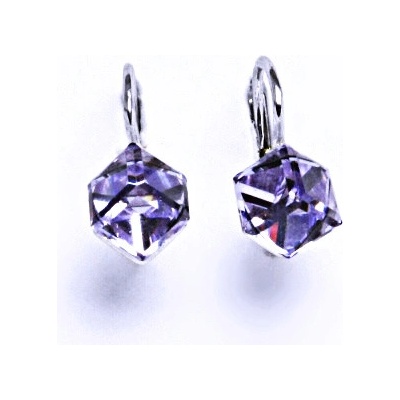 Čištín na patent s krystaly Swarovski Violet NK 1230