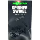 Rybárske karabínky a obratlíky Korda Obratlík Spinner Swivel veľ.11 10 ks