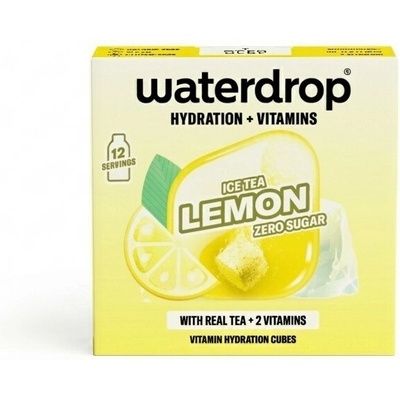 Waterdrop Microdrink Šumivá kocka Ice tea s citrónom 12 kusov