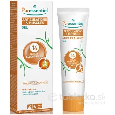 Puressentiel gél na boľavé svaly a kĺby 60 ml