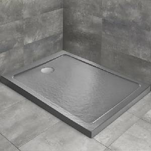 Radaway Doros F Stone правоъгълно душ корито 120x80 см антрацит акрил (SDRF1280-01-64S)