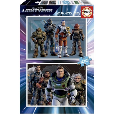 Educa Пъзел за деца, Educa, Светлинна година, 2 х 100 части (EDU19316)