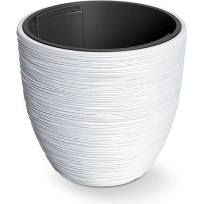 PROSPERPLAST FURU Květináč 34,9cm bílý