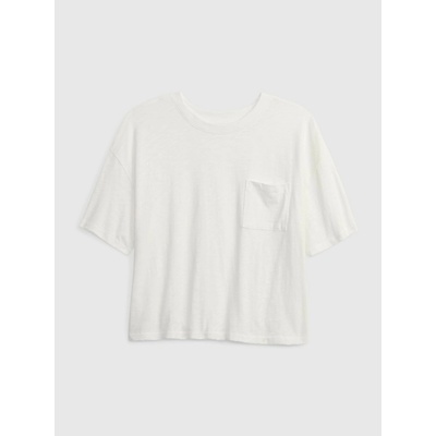 GAP Детска тениска с джоб GAP GAP | Byal | Момчешки | 8