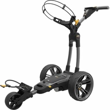 PowaKaddy CT8 GPS EBS Electric Golf Trolley Premium Gun Metal Metallic Elektrický golfový vozík