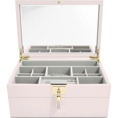 Stackers šperkovnice Blossom Pink Leather růžová 75455