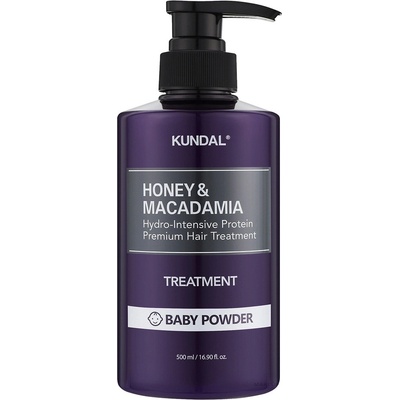 KUNDAL Honey & Macadamia Baby Powder Treatment - Hidratáló Hajkondicionáló 500ml
