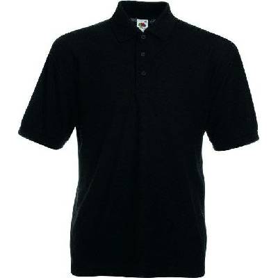 Fruit of the Loom pánská směsová polokošile F502 černá