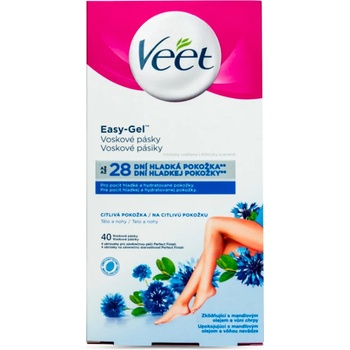 Image 1 of Veet Cold Wax Strips for Sensitive Skin 40 pcs
