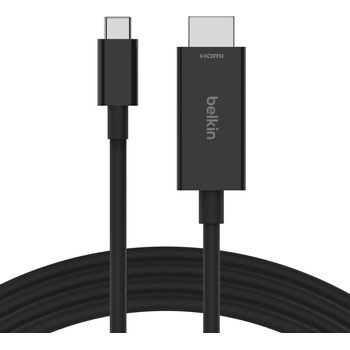 Belkin Connect USB-C to HDMI 2.1, 8K 60Hz Cable - кабел за свързване от USB-C към HDMI 8K (200 см) (черен)