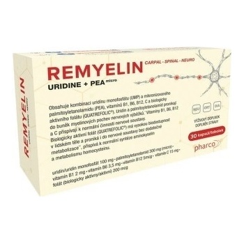 REMYELIN Uridine+PEA micro+Vitamíny B,C 30 kapsúl