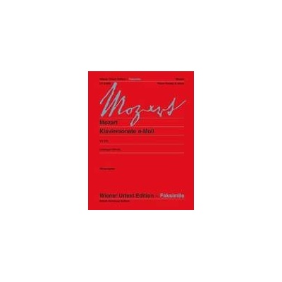 Piano Sonata A minór KV 310 Wolfgang Amadeus Mozart
