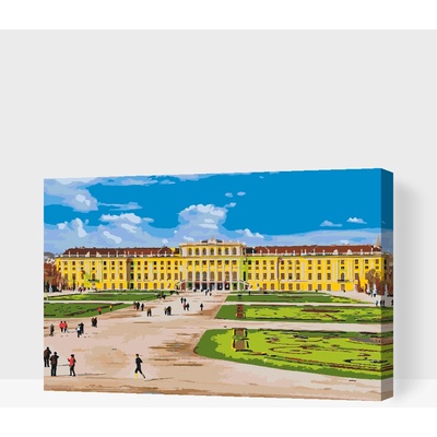 Vymalujsisam Maľovanie podľa čísiel Zámok Schönbrunn vo Viedni