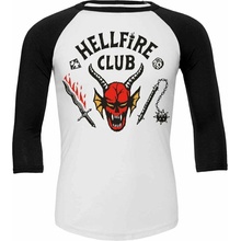 Heroes Inc tričko Stranger Things Hellfire Club 3/4 rukáv
