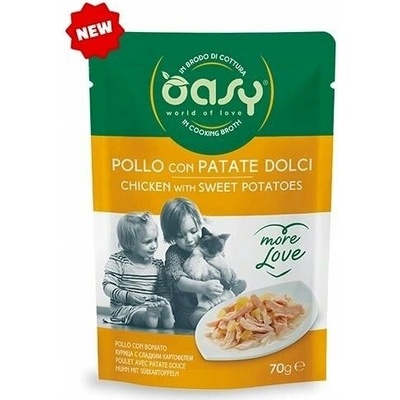 OASY More Love Chicken with sweet potatoes 70 g