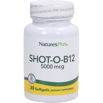 Shot-О-B12 5000 мкг - 30 гел-капсули