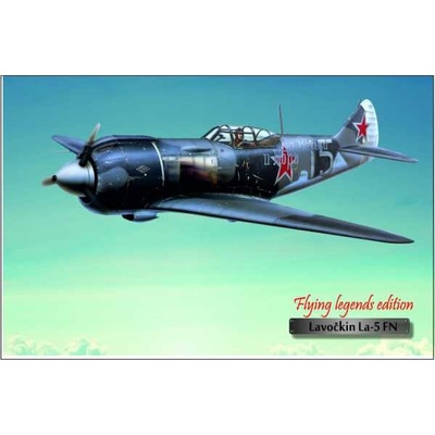 Lietadlo Lavočkin La-5 FN - ceduľa 29cm x 20cm Plechová tabuľa