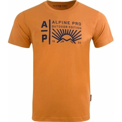 Alpine Pro OHER pánské triko oranžová