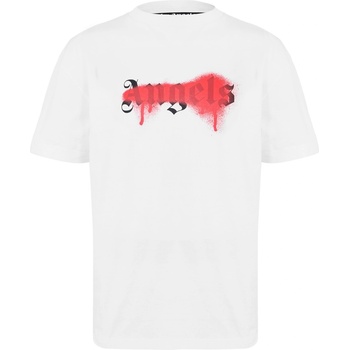 Palm angels Тениска PALM ANGELS Palm London Tee Sn99 - White Red