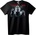 NOONEBRAND Тениска с Halloweenски Ужас - L, Black