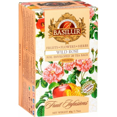 Basilur Fruit Wild Rose 25 x 2 g