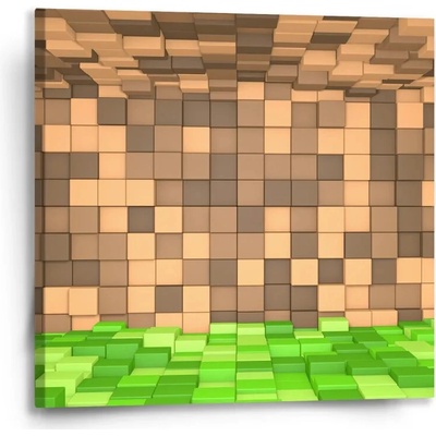 Sablio Obraz Blocks 3D - 50x50 cm