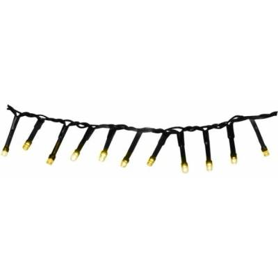 Reťaz, 560 LED teplá biela, 8 funkcií, 230 V, 50 Hz, exteriér, napájací kábel 3 m, 14 m