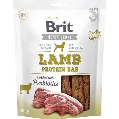 Brit Jerky Lamb & Chicken Protein Bar 200 g