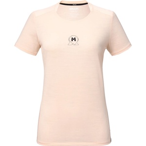 Millet Дамска тениска Millet Women's Ubic Wool T-Shirt S/S T-shirt - Vanilla Cream (916-7416-0112)