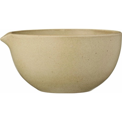Ib Laursen Kameninová miska s nálevkou Stone sand béžová keramika 900 ml