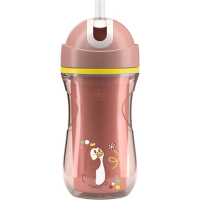 Chicco Sport Cup hrnček s rúrkou Pink 266 ml