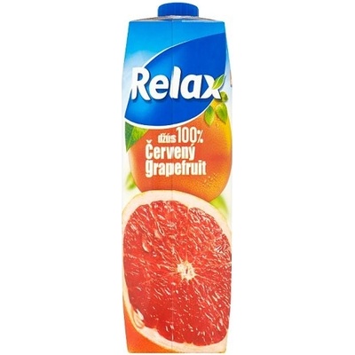 Relax 100 % červený grapefruit 1 l