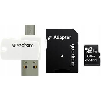 GOODRAM microSDXC Class 10 64GB M1AA-0640R12
