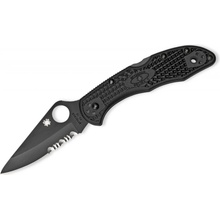 Spyderco Delica 4 Lightweight Black Black Blade C11PSBBK