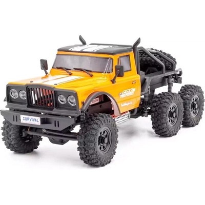 HOBBYTECH RTR CRX18 Truck Trail 6wd krátká verze oranžová 1:18