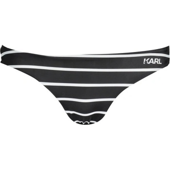 KARL LAGERFELD Дамски бански долнище karl lagerfeld, Черен (KL22WBT16_NERO_BLACK)