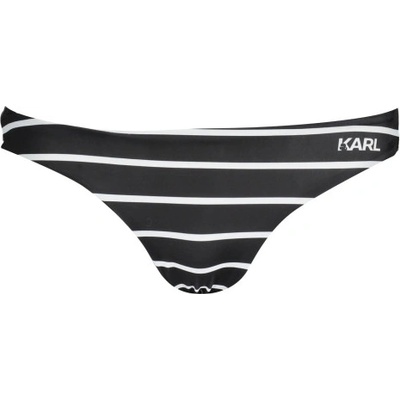 KARL LAGERFELD Дамски бански долнище karl lagerfeld, Черен (KL22WBT16_NERO_BLACK)