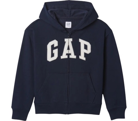 GAP Fullzip Logo modrá