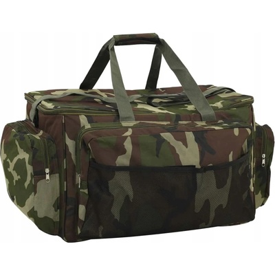 VidaXL Rybářská taška, vodotěsná, zelená maskáčový, tkanina Oxford