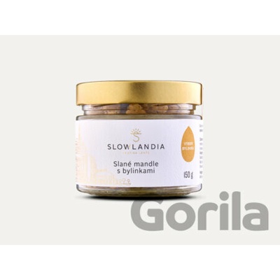 Slowlandia Slané mandle s bylinkami - 150 g