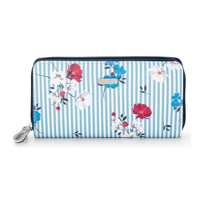 Oxybag dámska peňaženka MONY L Navy Flowers
