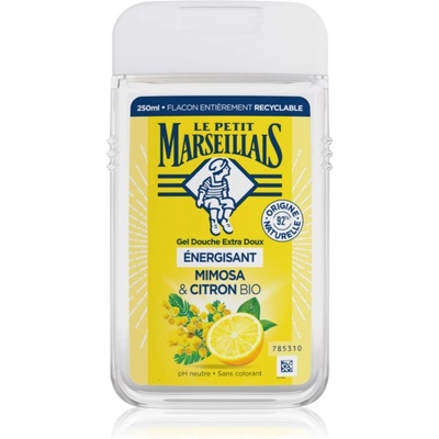 Le Petit Marseillais Mimosa & Bio Lemon нежен душ гел 250ml